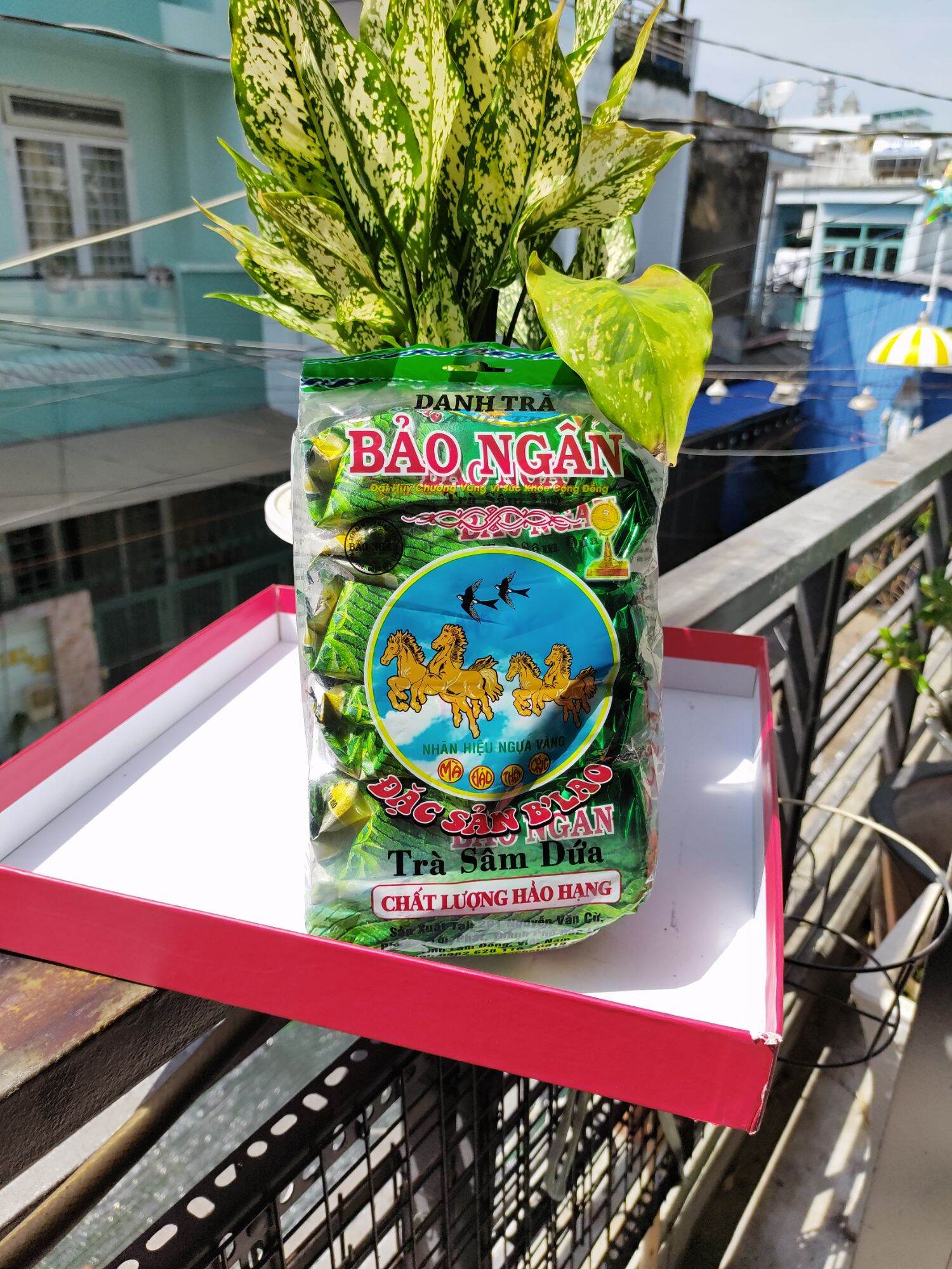 COMBO 5 GÓI TRÀ SÂM DỨA BẢO NGÂN ( 6gói x 70gram) 420gram