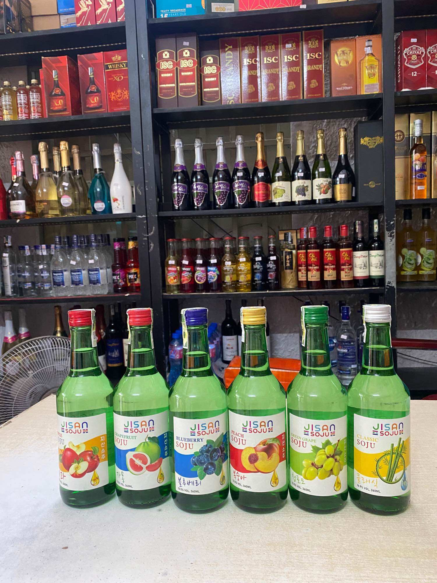 Soju JISAN 16.9% 360ml