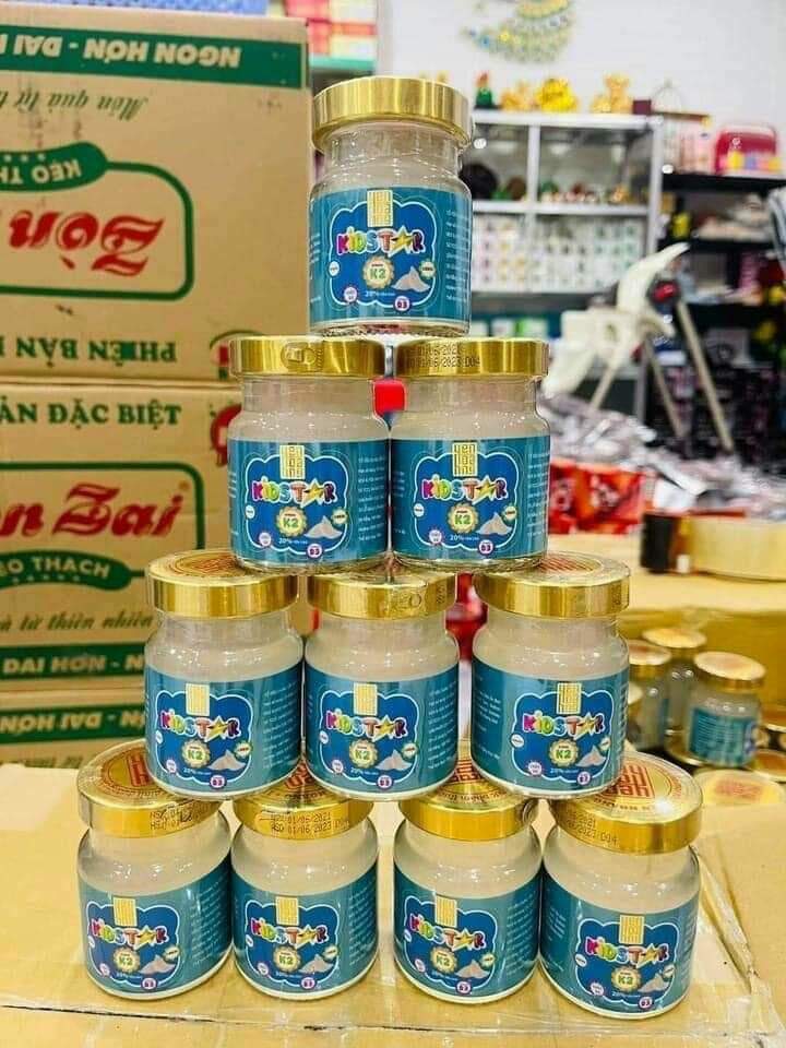 Combo 20 hũ yến Kidstar cho bé