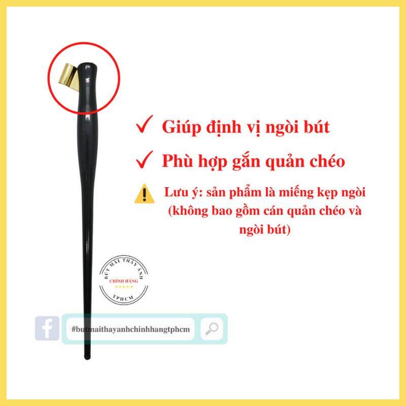 Kẹp ngòi rời gắn quản chéo