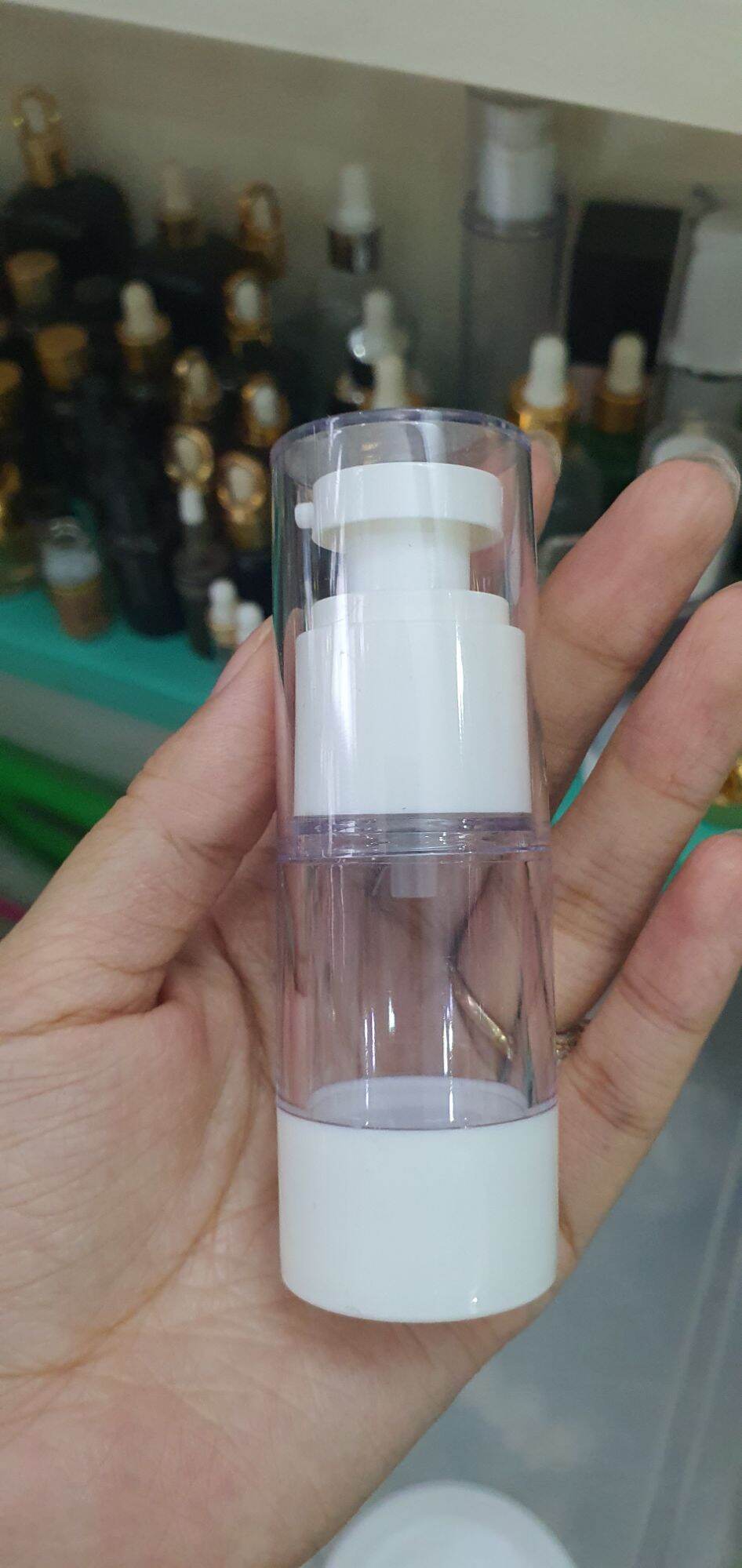 Chai xịt chân không trắng trong 15ml- 30ml-50ml-100ml