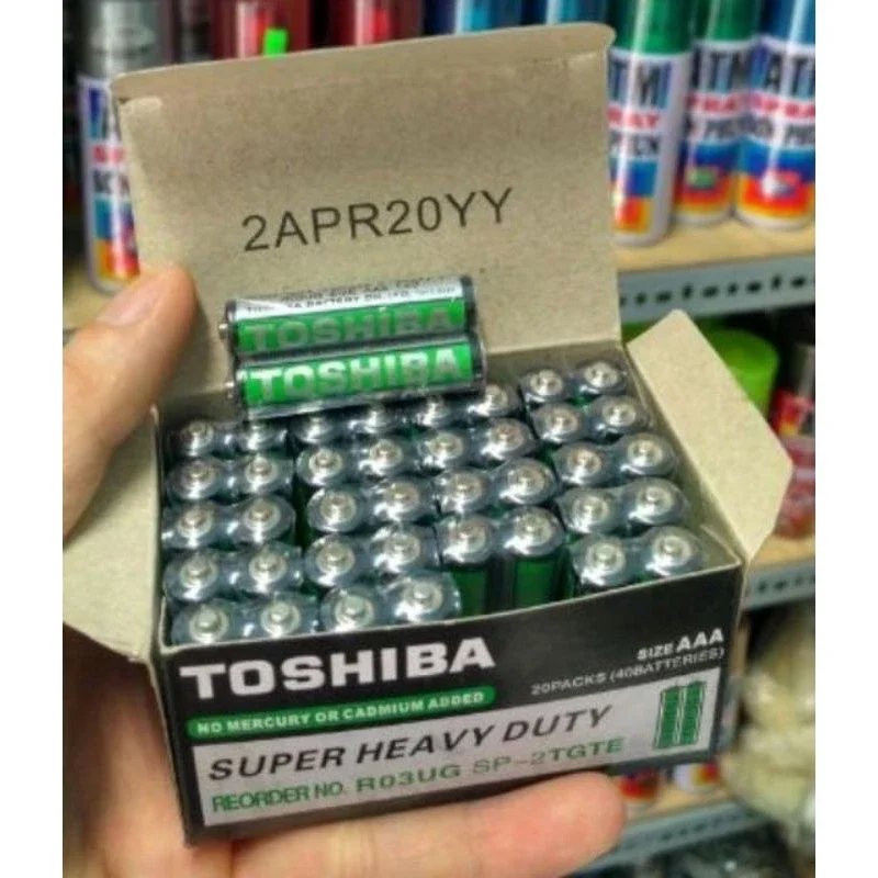 Hộp 40 Viên Pin AAA TOSHIBA (3A-1.5V)