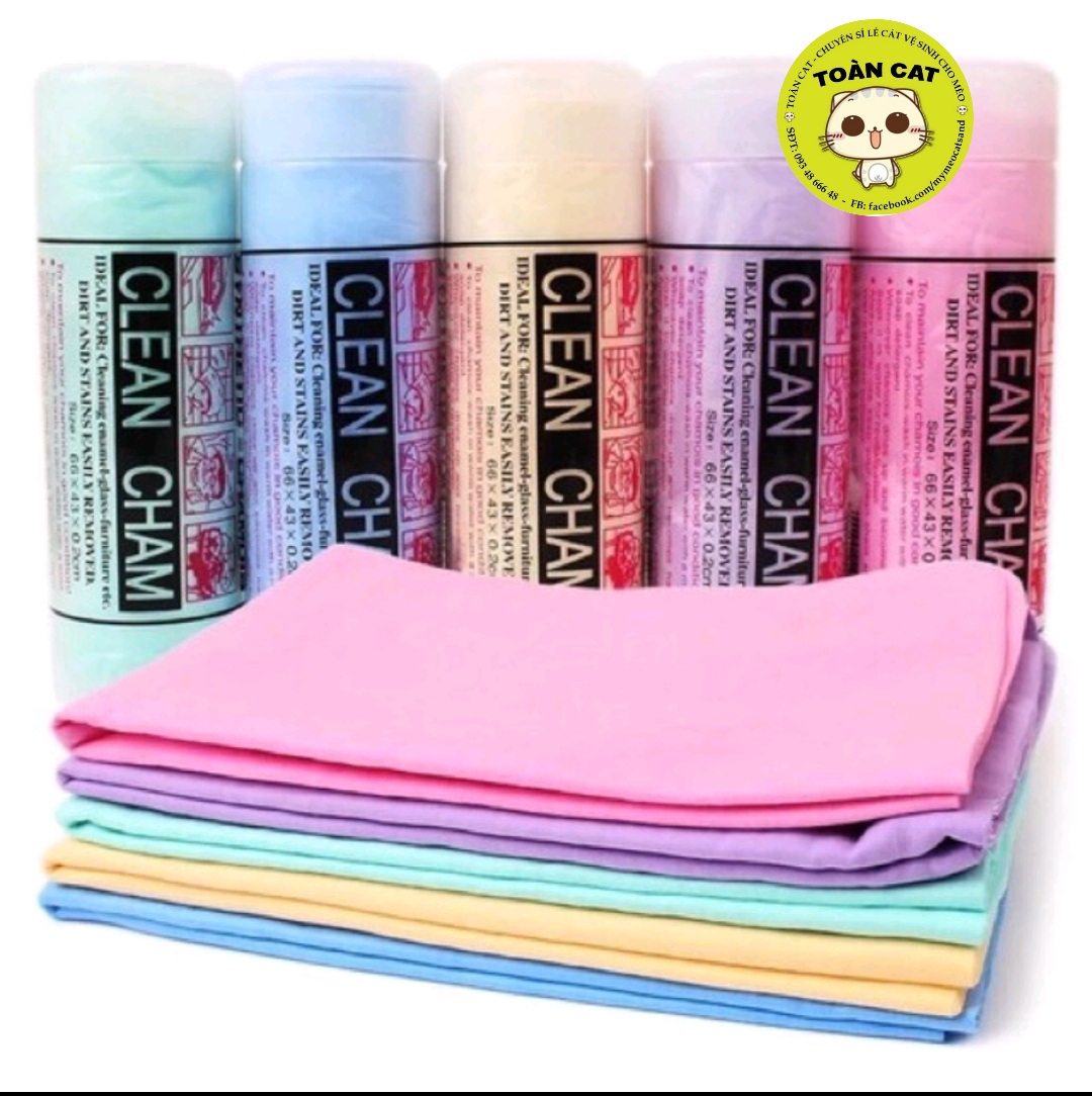 Khăn tắm chó mèo Clean Cham siêu thấm hút