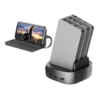 Sạc Dự Phòng Sạc Nhanh Mỏng Có Dây Cắm Trong