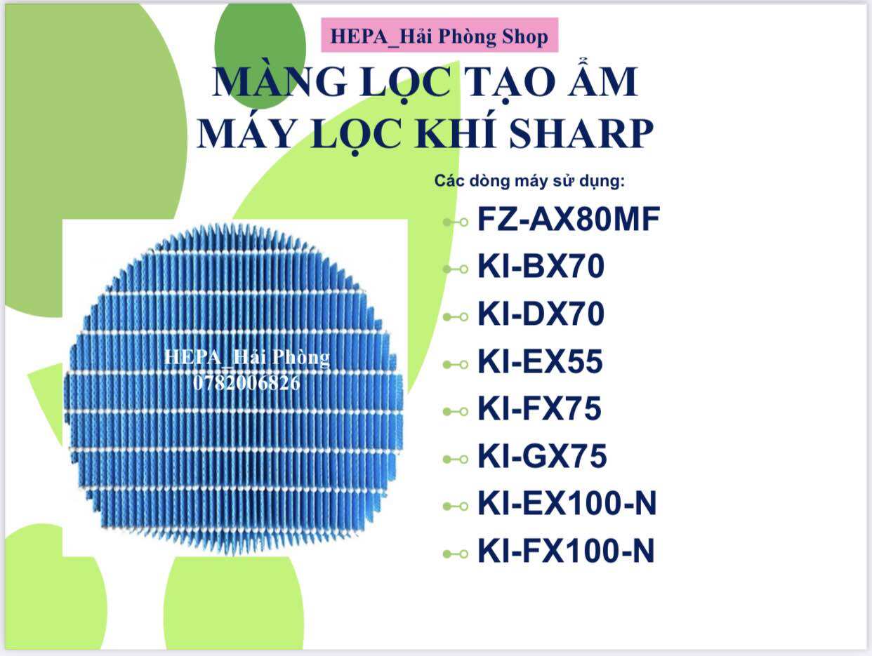 Màng lọc bù ẩm sharp fz-y80mf