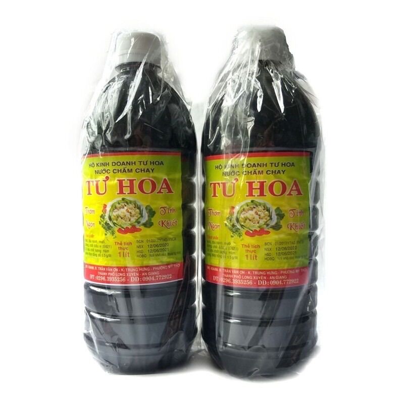 Nước Mắm Chay Tư Hoa ( 1 lít )