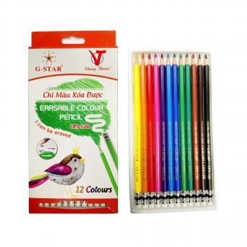 Chì màu xoá được 12 màu