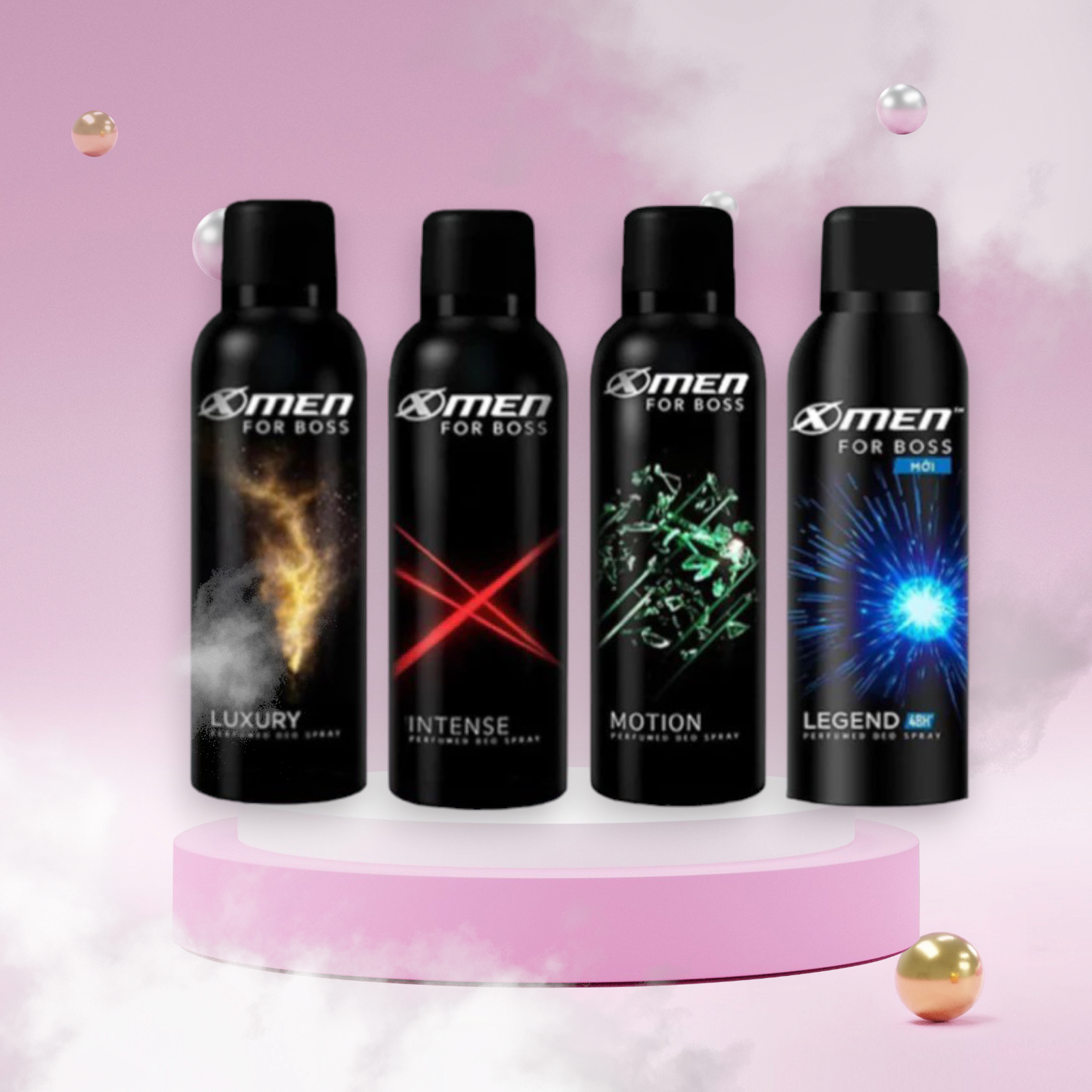 Xịt khử mùi xmen for boss 150ml