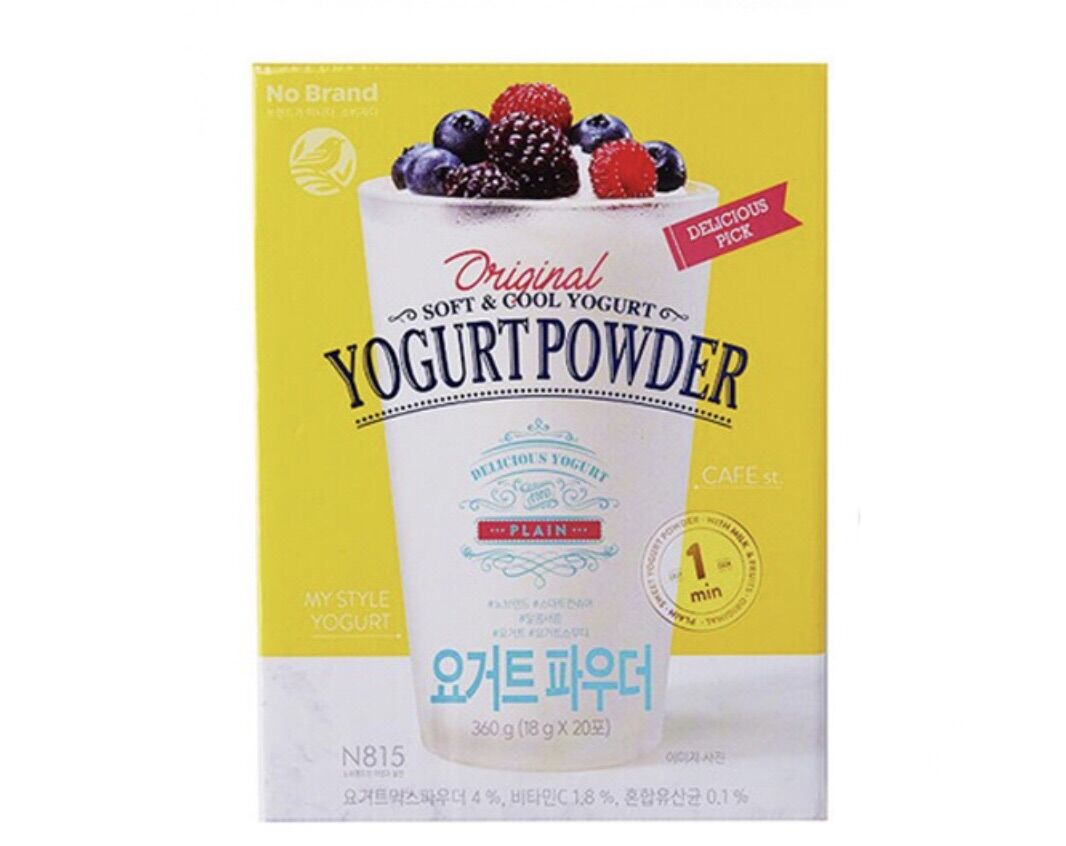 Bột sữa chua yogurt pha sẵn no brand
