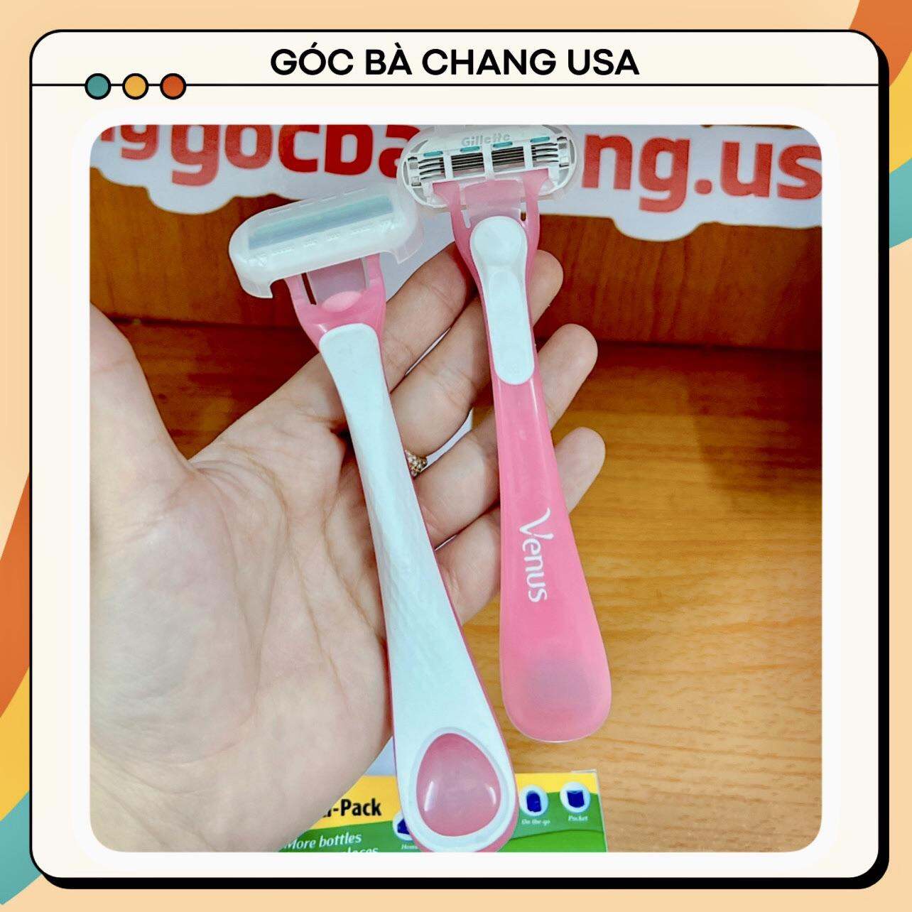 Dao cạo nữ 3 lưỡi Gillette Venus Sensitive USA dành cho da nhạy cảm