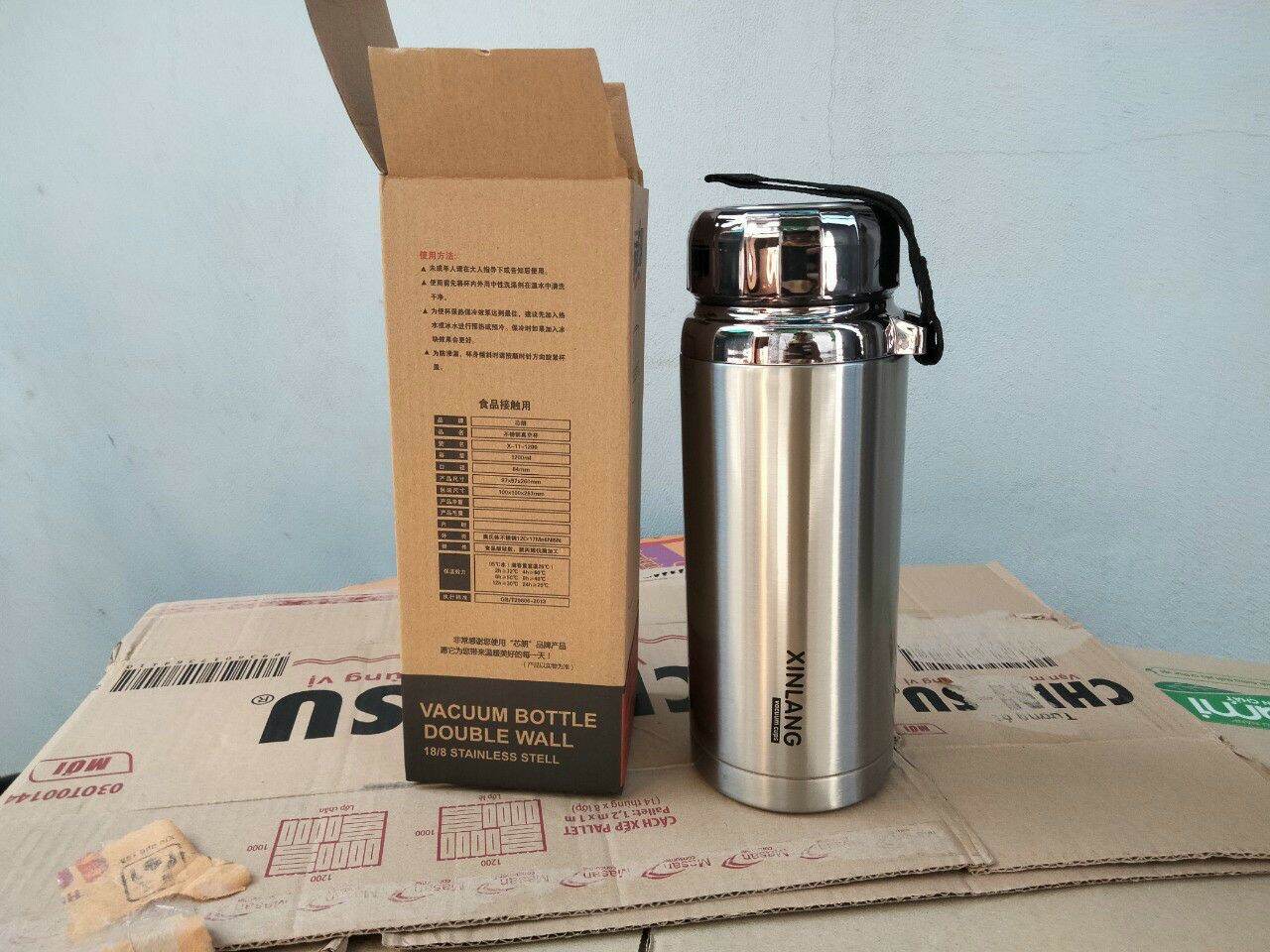 Bình giữ nhiệt inox 304 loại 1.2 lít -1.5 lít