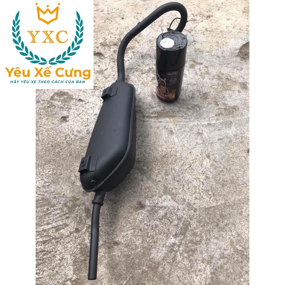 H2***_Chai xịt sơn xe máy Samurai H2 chịu nhiệt màu đen mờ