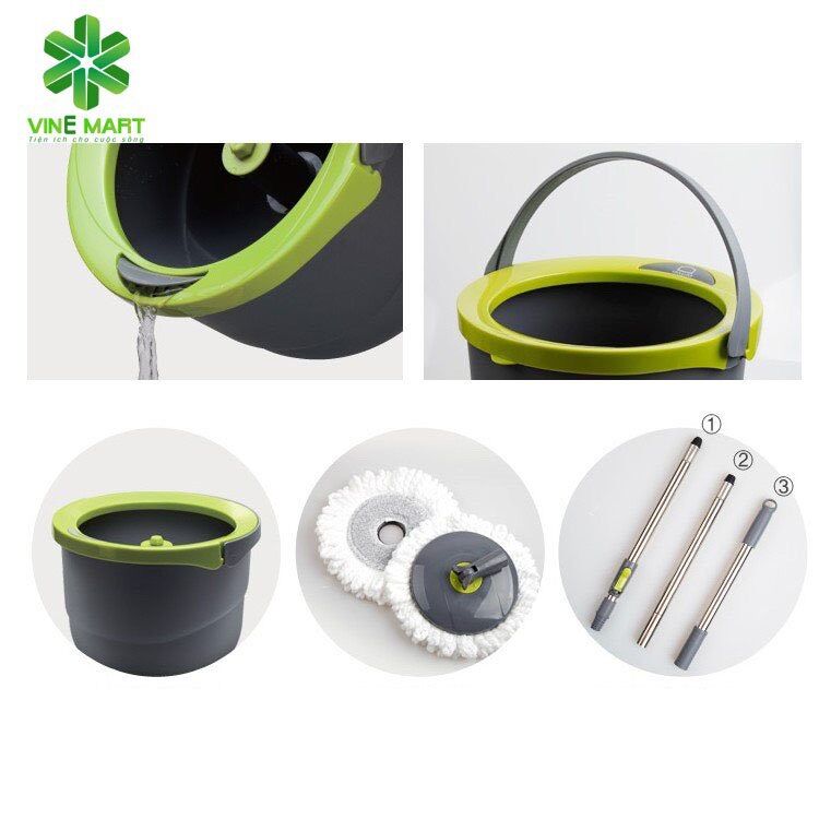 Cây Lau Nhà Mini Lock & Lock - VINE25