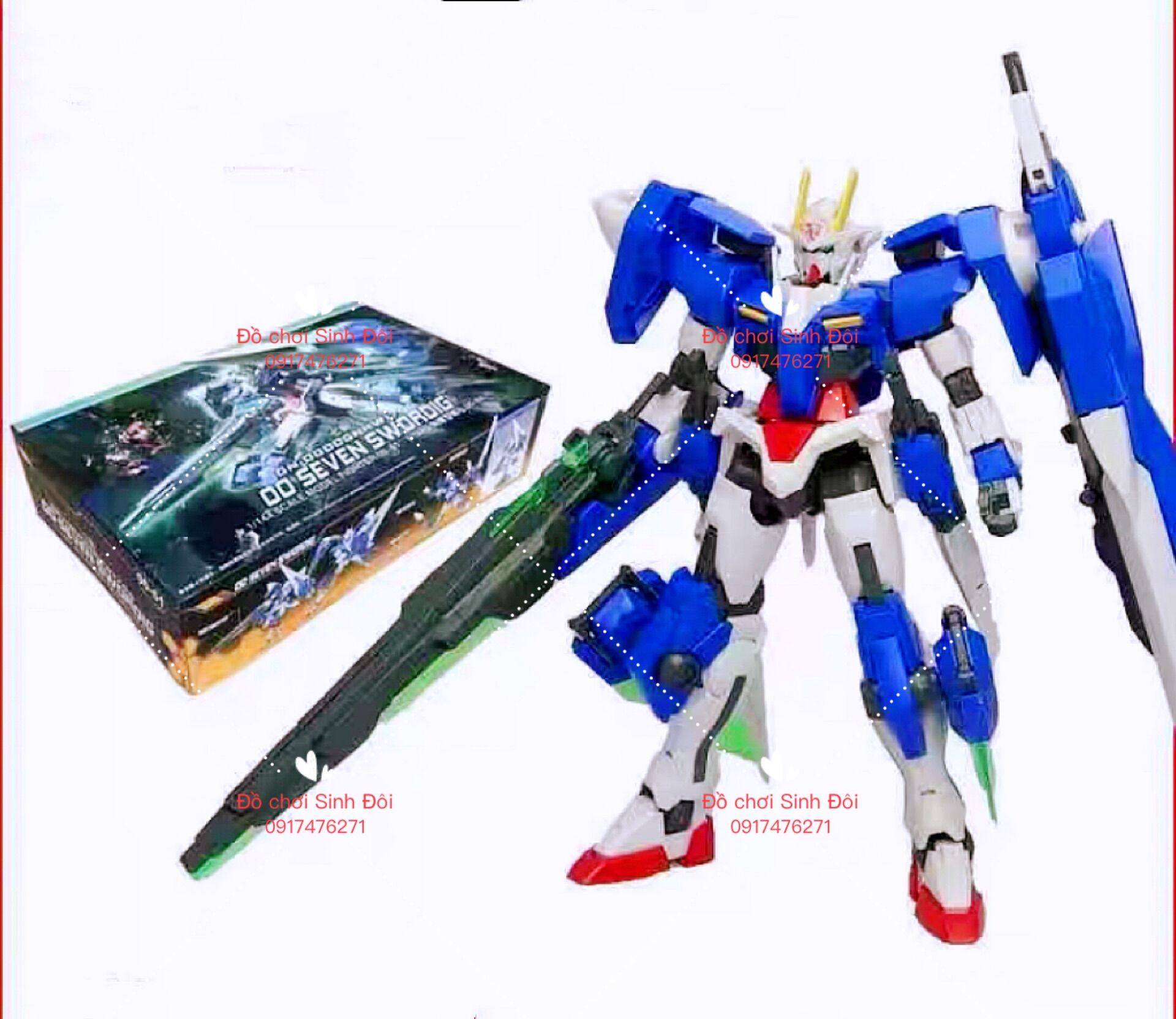 GUNDAM - HỘP LẮP RÁP 00 SEVEN SWORDIG 61