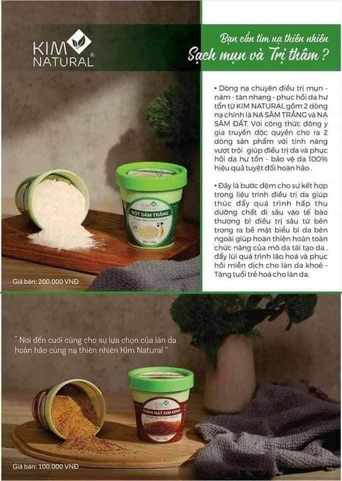 BỘT SÂM TRẮNG