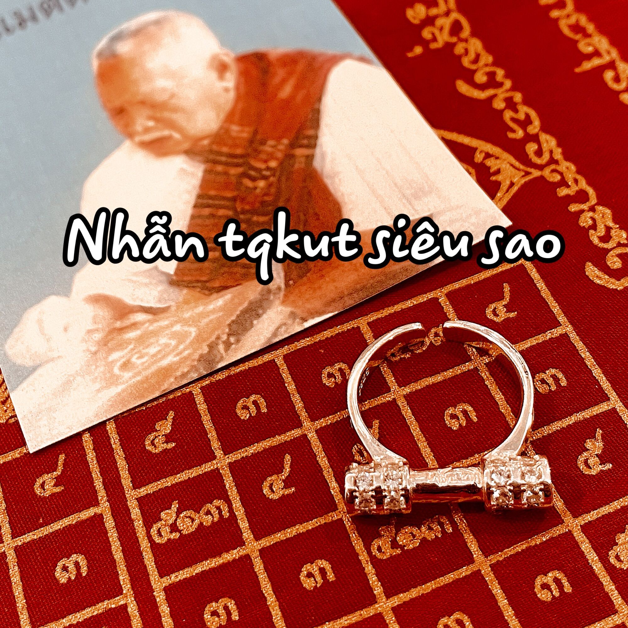 Nhẫn takut siêu sao bạc 925
