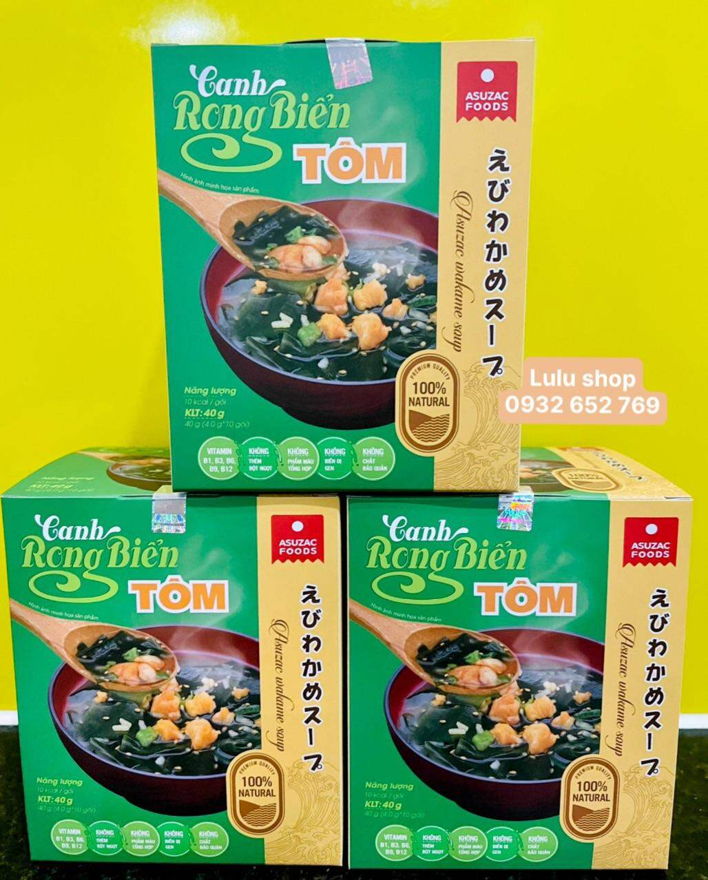 CANH RONG BIỂN TÔM ASUZAC