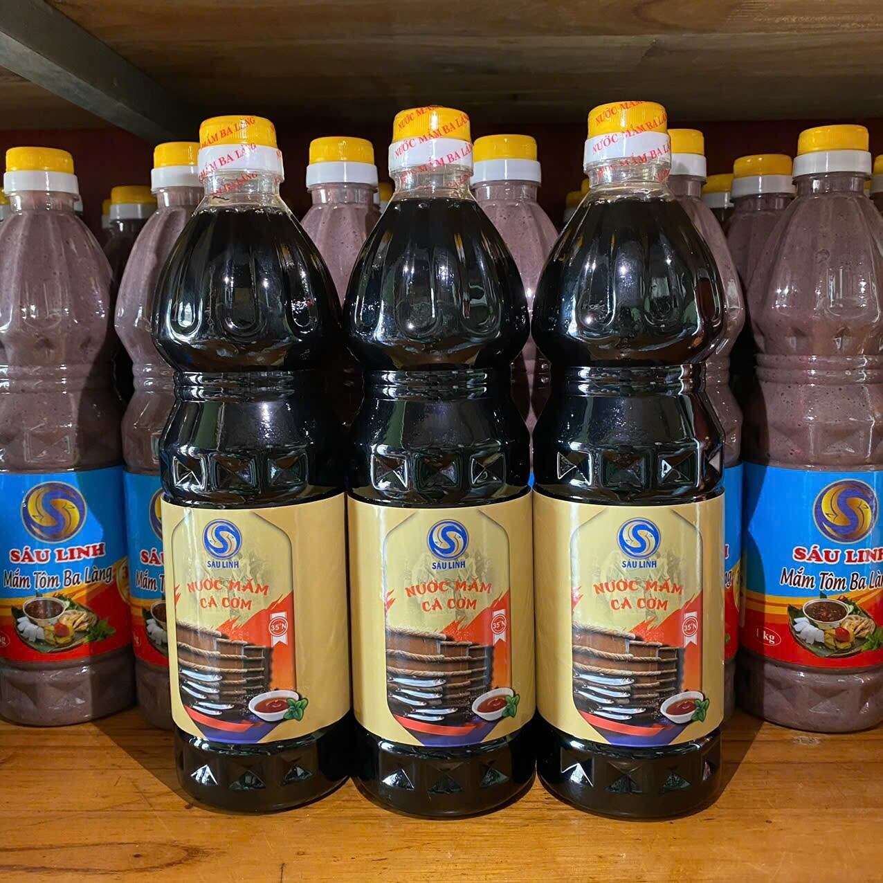 MẮM TÔM  NGON  - ĐẶC SẢN BA LÀNG THANH HÓA ( CHAI 1 LÍT)
