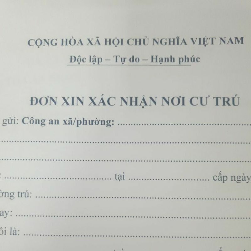 Combo Đơn ly hôn đơn phương (Thiếu giấy tờ Cmnd, Hộ khẩu bị đơn)
