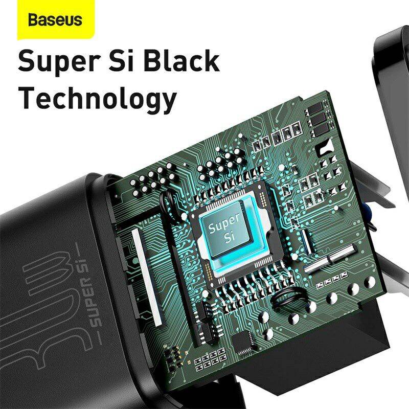 Sạc Nhanh 30W Baseus Super Si Mini QC 3.0 PD 3.0