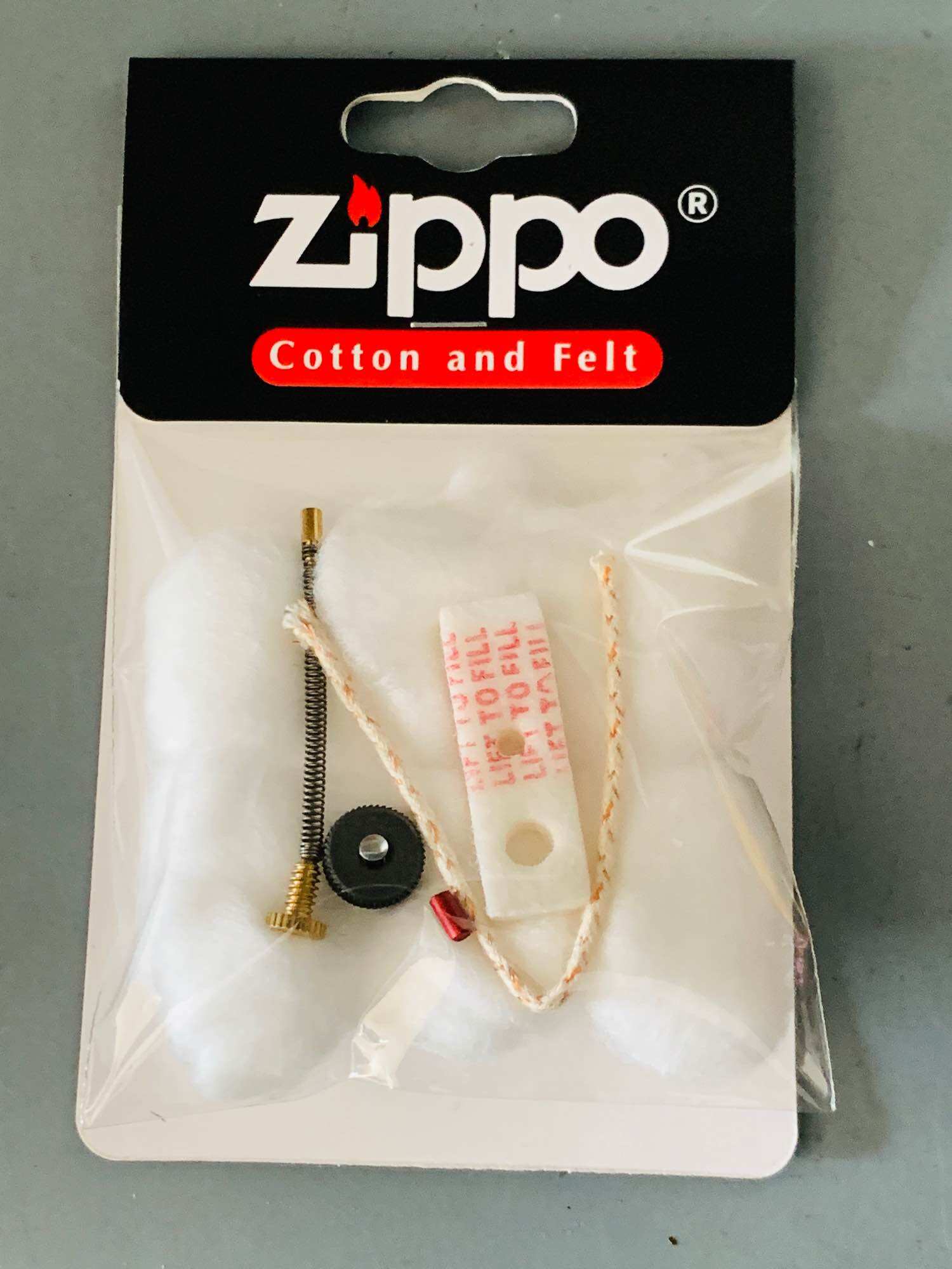 Bông Zippo ( gồm bông , tim , chặn xăng )