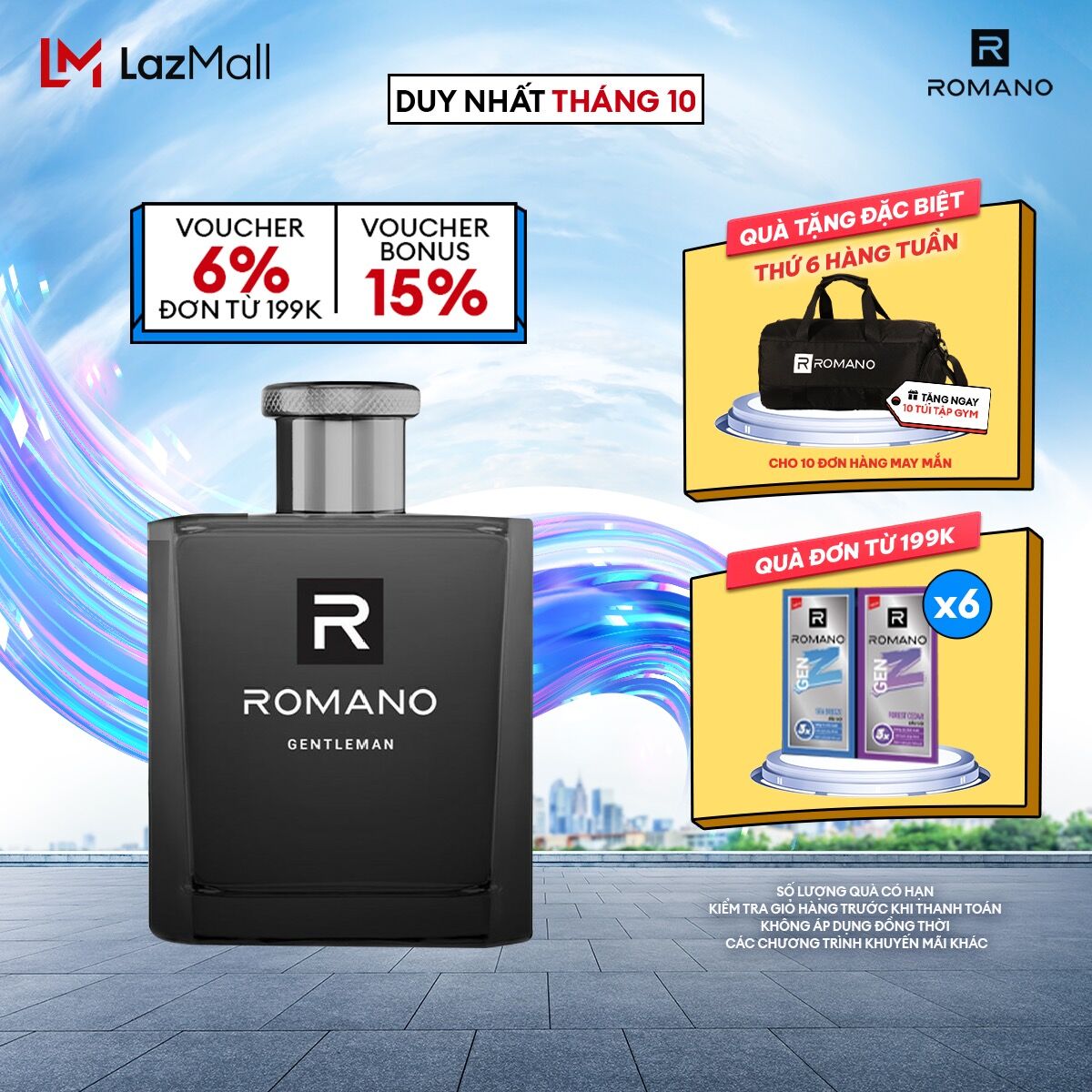 Nước hoa Romano Gentleman 50ml