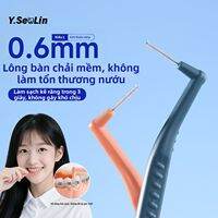 YIYANSENLIN | Bàn Chải Răng Siêu Mảnh Cho Răng Khôn, Lông mềm, Bàn Chải Giữa Kẽ Răng
