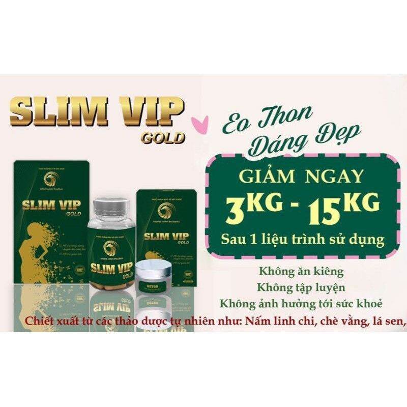 Slim vip gold hộp 90 viên