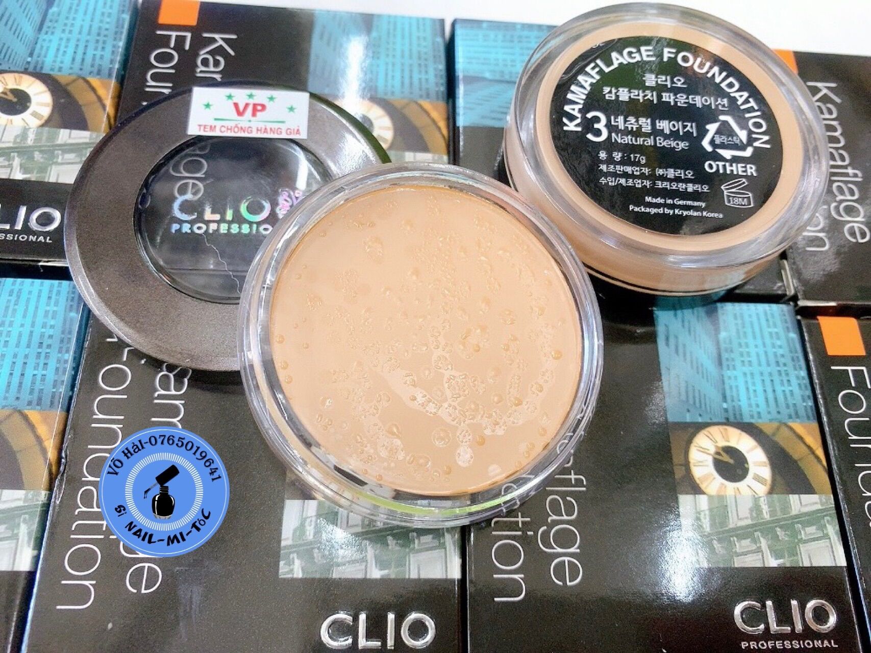 Kem nền che khuyết điểm clio