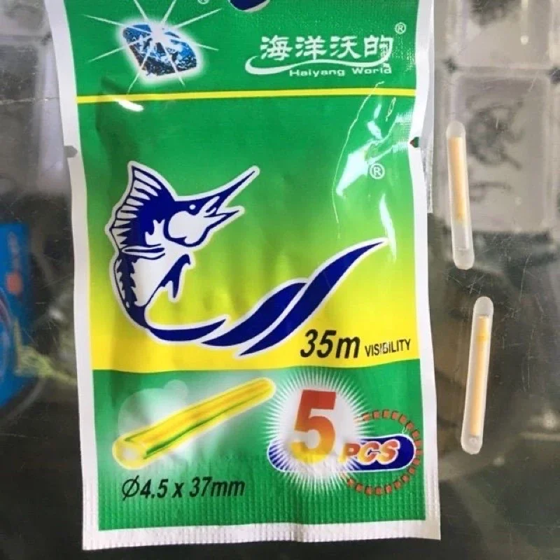 Combo 5 gói phao đèn bẻ dùng cho câu đêm