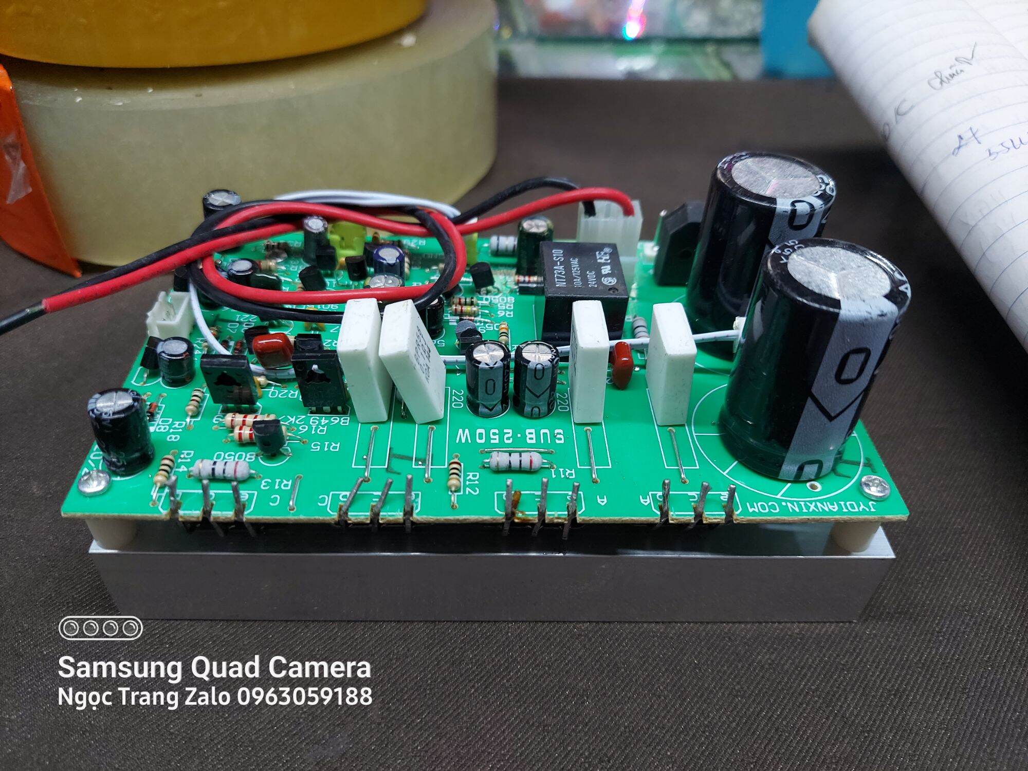 Mạch SUB Cho Loa Trầm 250 W - 4 Sò