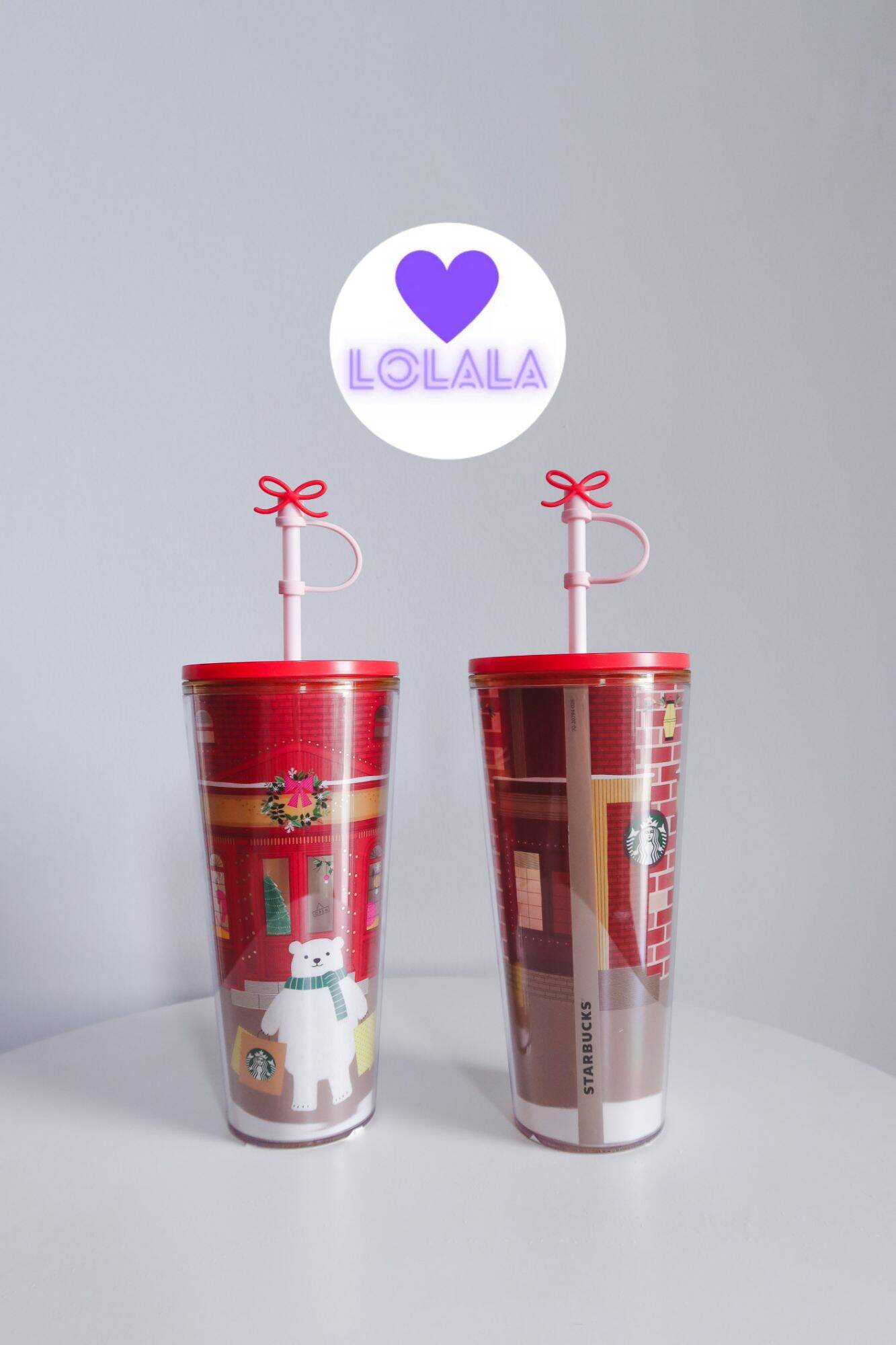Ly Starbucks Plastic Holiday Shopping 591ml