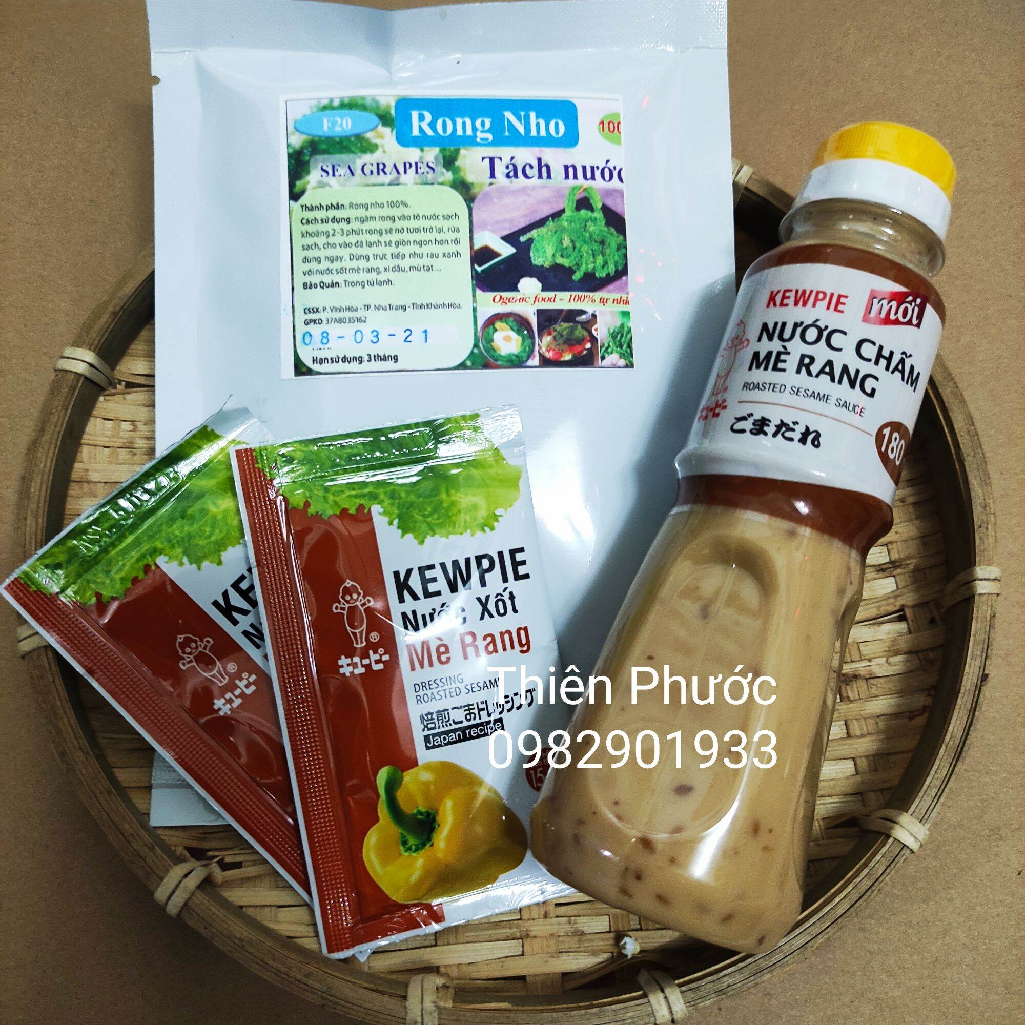 Sốt mè rang Kewpie chai 180ml