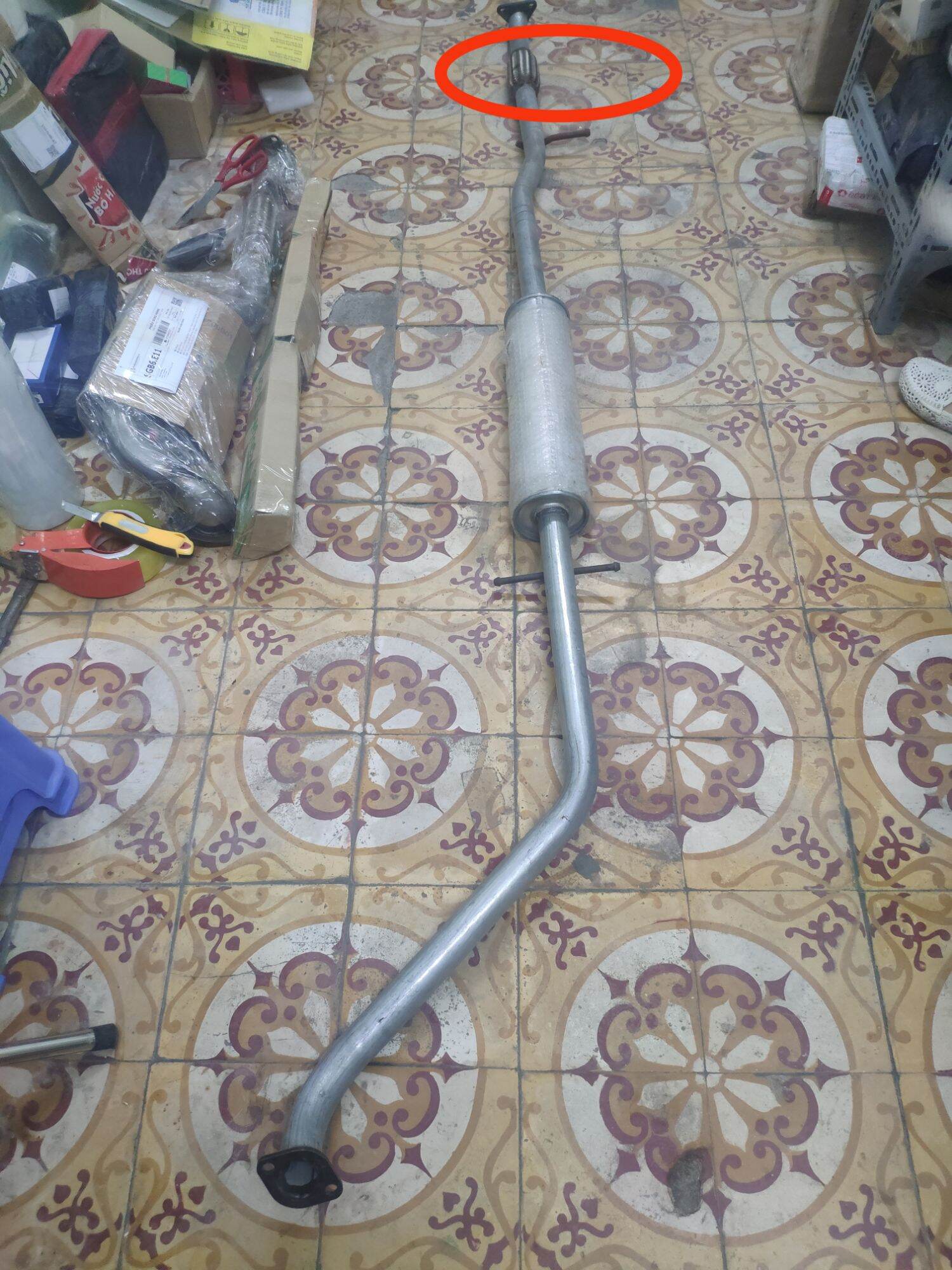 Ống xả đoạn giữa Matiz 3, Spark m200, Spark 2007-2009