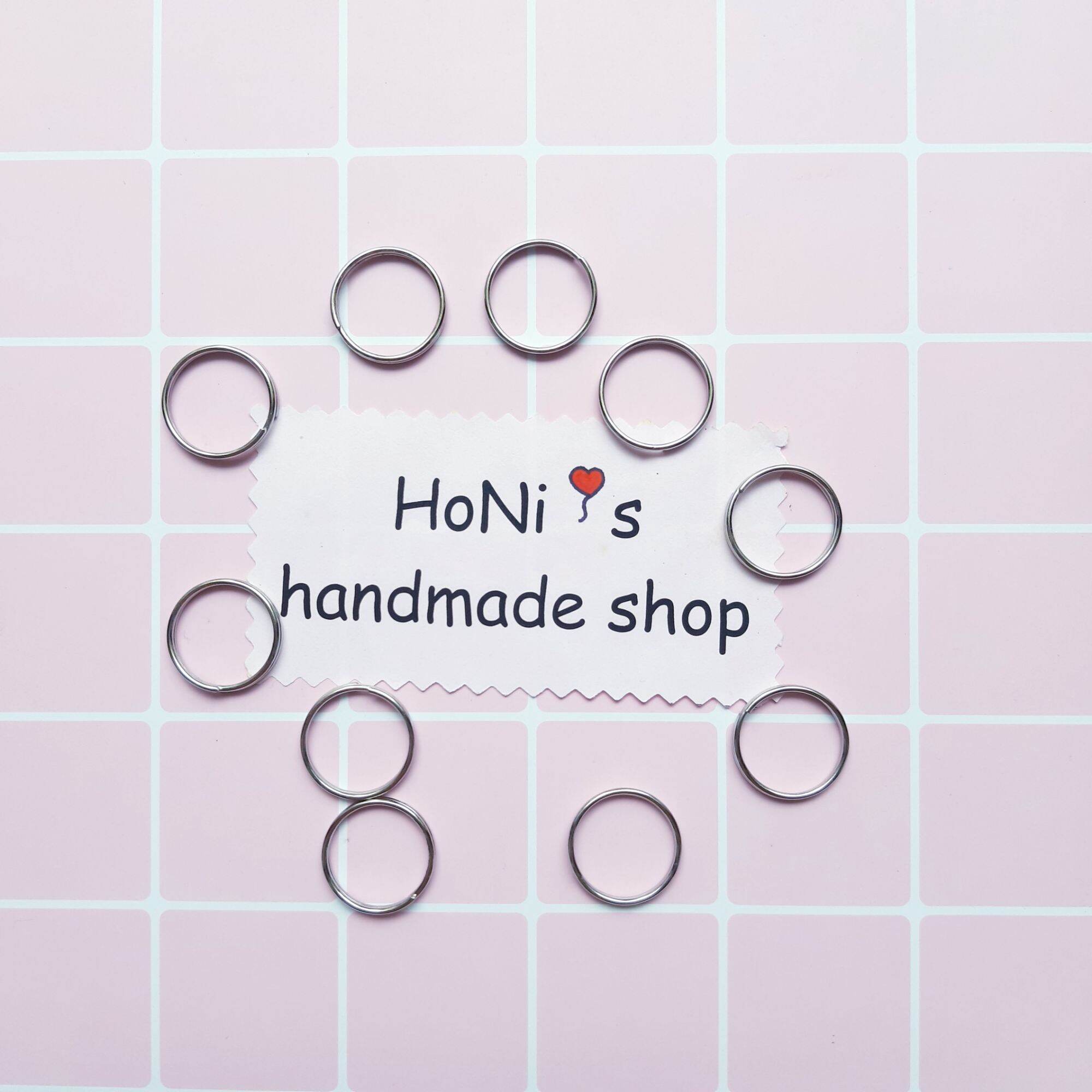 10 khoen móc khóa làm thủ công handmade