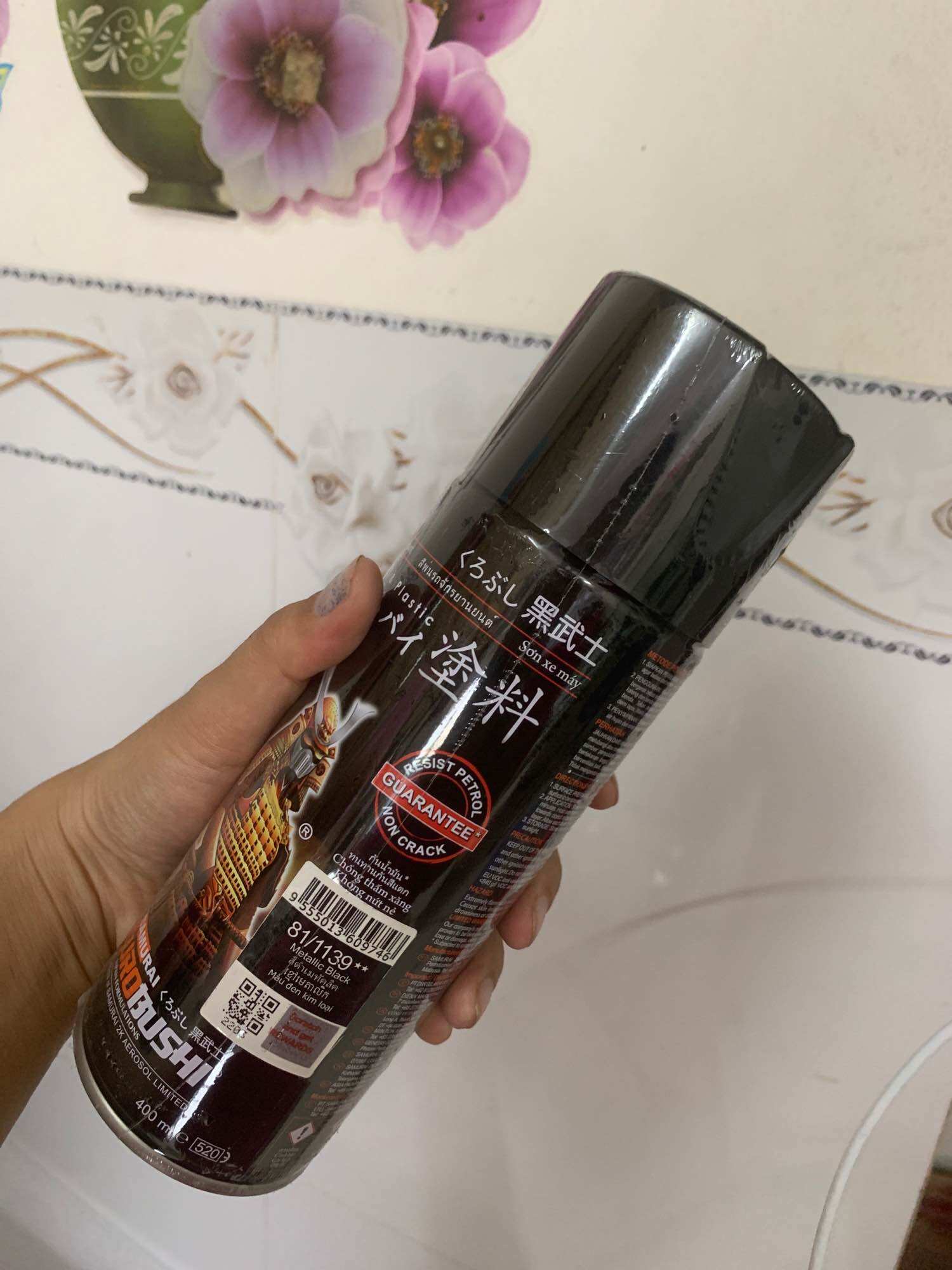 SƠN SAMURAI MÀU ĐEN ÁNH KIM 1139