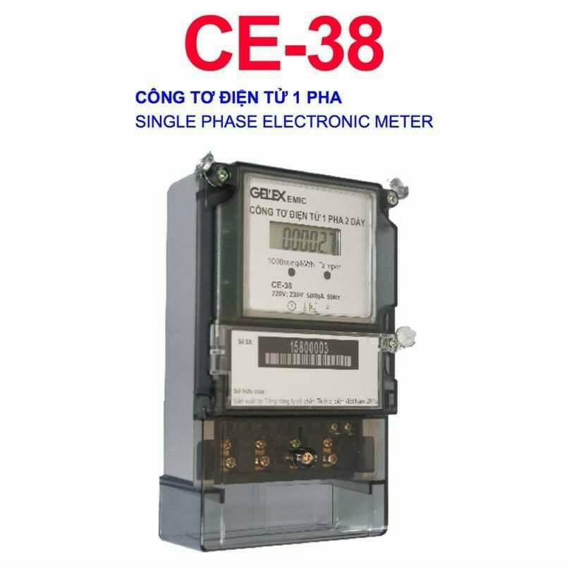 Công tơ điện ce38 emic
