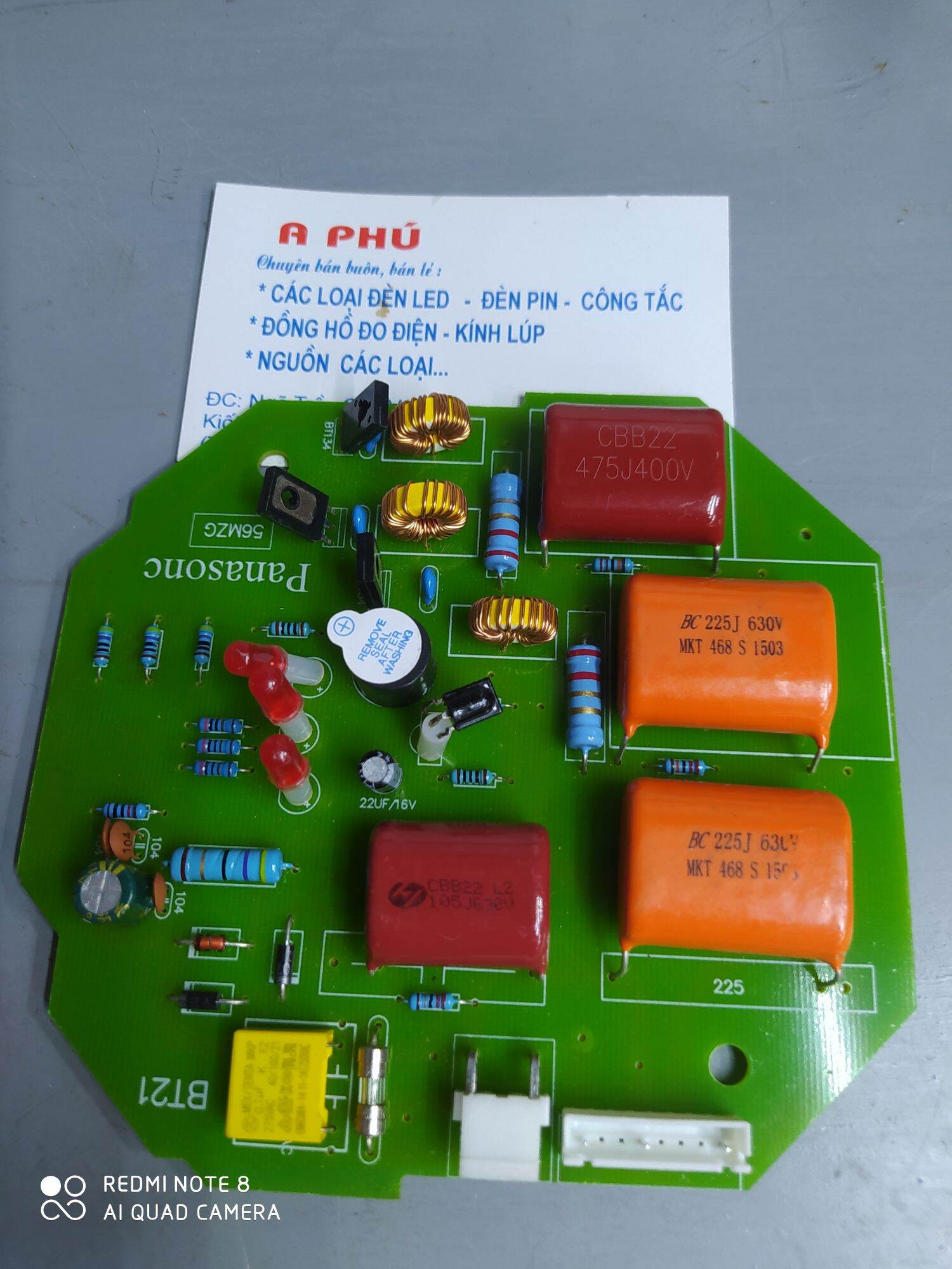 Bộ mạch quạt trần Pana sonic 4 cánh