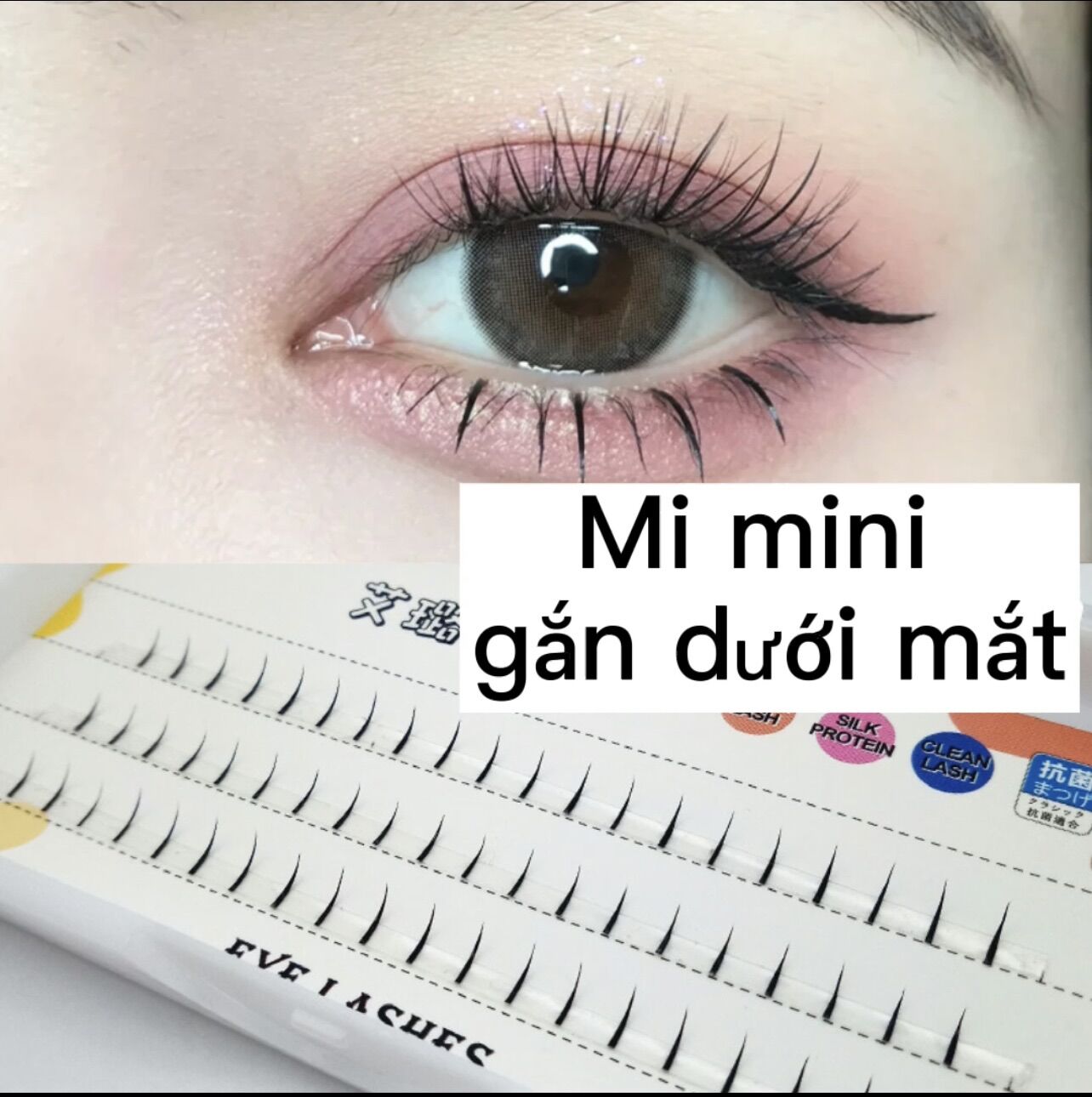 Mi dưới mắt ( tặng keo 25k )