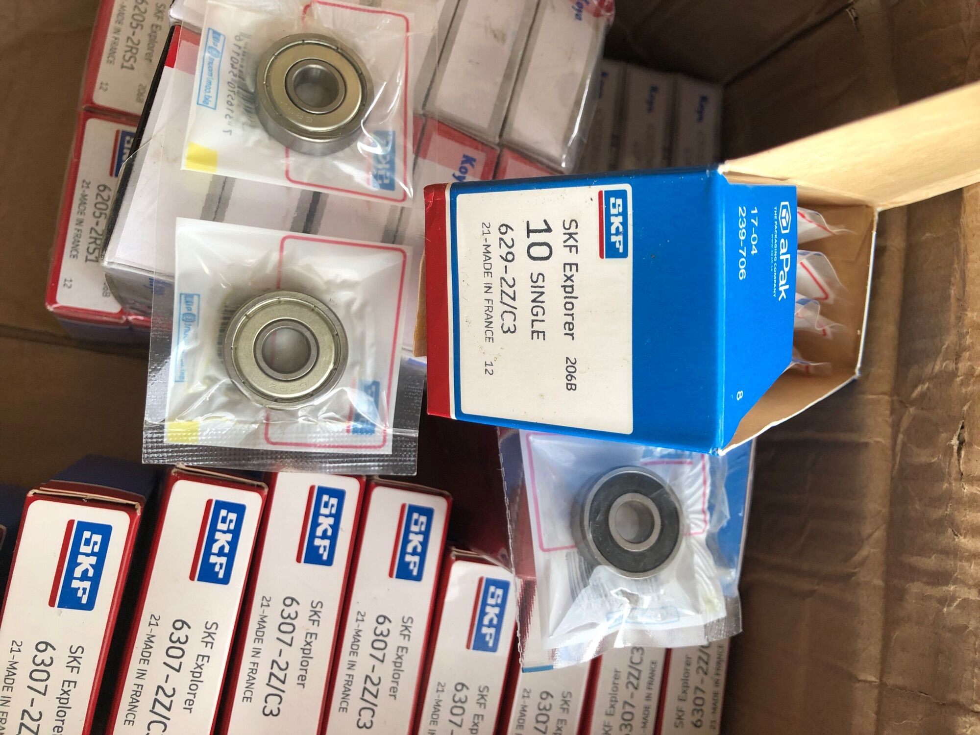 Vòng bi bạc đạn SKF 629