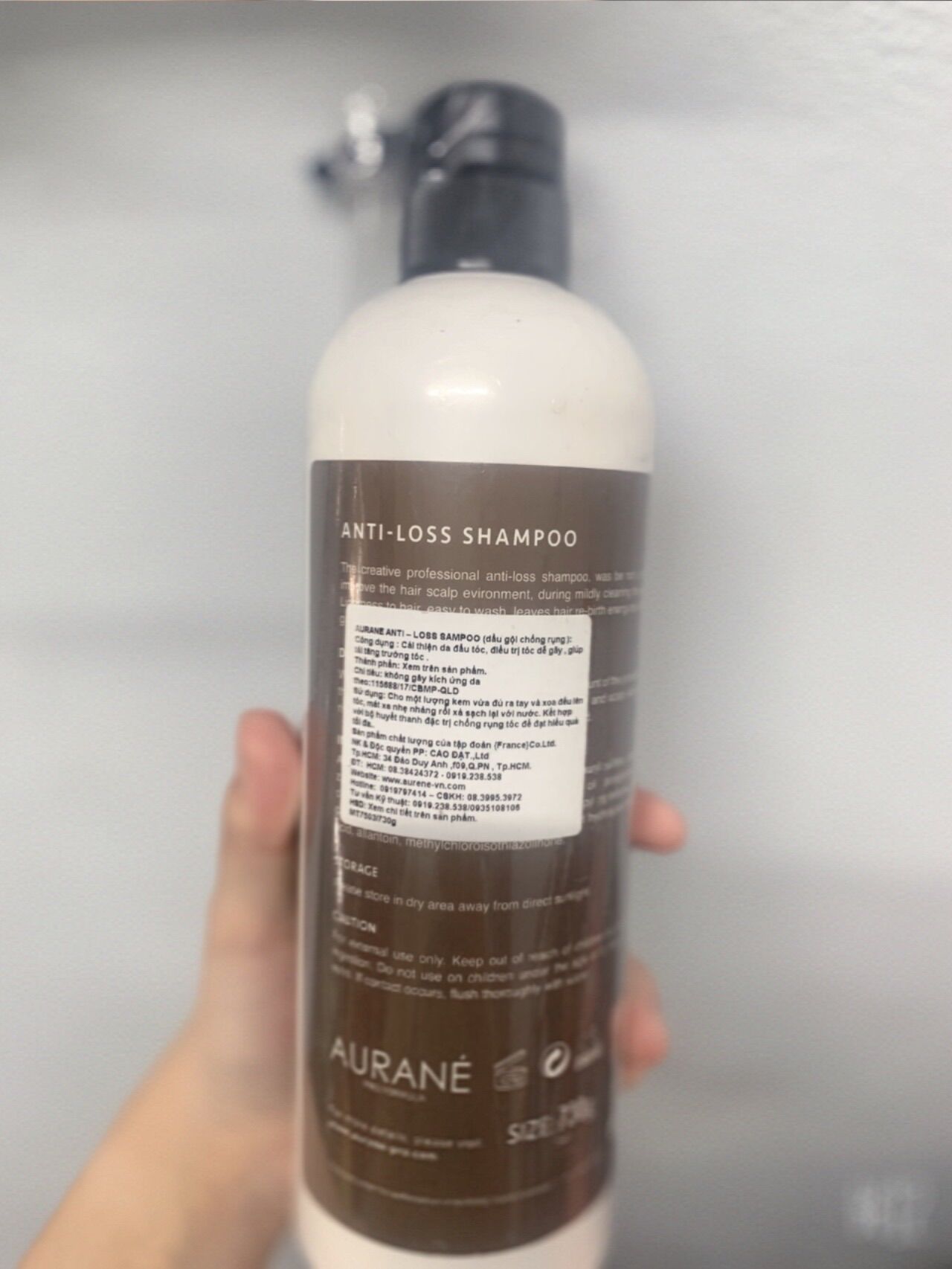 Dầu gội chống rụng tóc aurane anti-loss shampoo