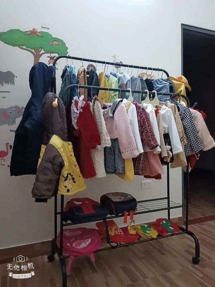 GIÀN PHƠI CÂY TREO QUẦN ÁO 2 TẦNG