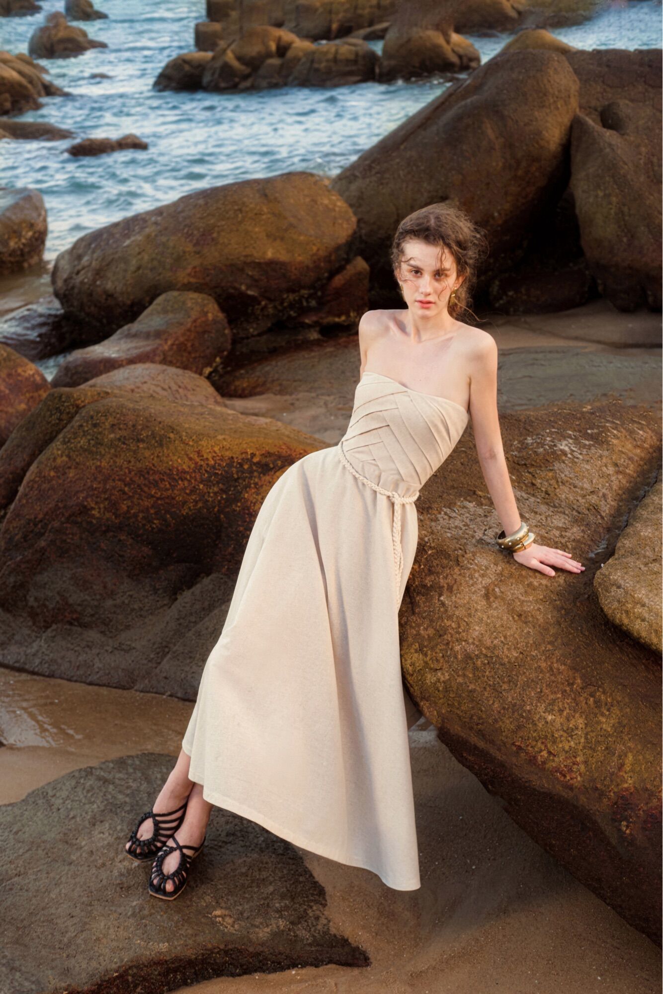 Carolina dress - váy quay thiết kế mới lạ , váy quây dáng xoè sexy basic joyus