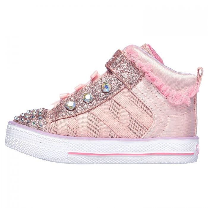 Giày bé Gái có đèn hiệu Skechers chính hãng