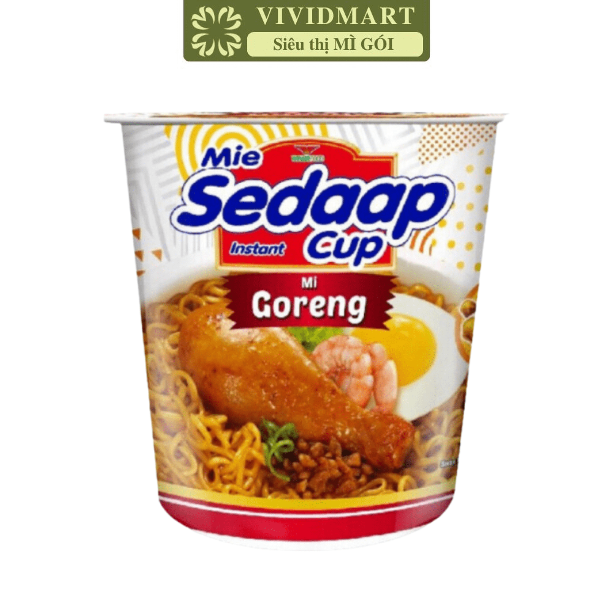 - sedaap - sedaap instant noodle cup 5 flavours: korean spicy chicken flavour, non-spicy chicken stir-fried noodles flavour , soto lemon chicken flavour, spicy chicken flavour, non-spicy chicken flavour