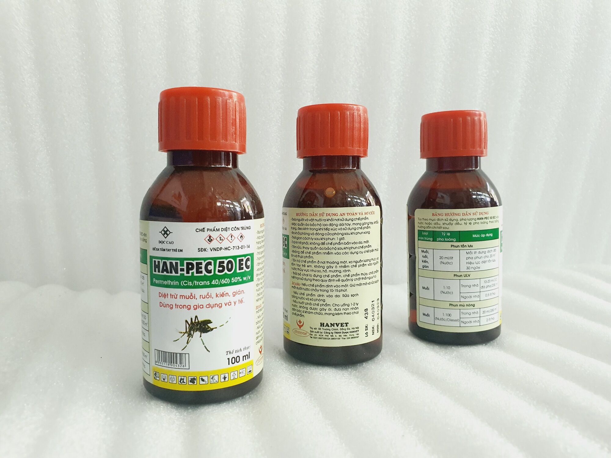 Han - Pec 50EC ( 100ml )/ Diệt ruồi, muỗi gây bệnh