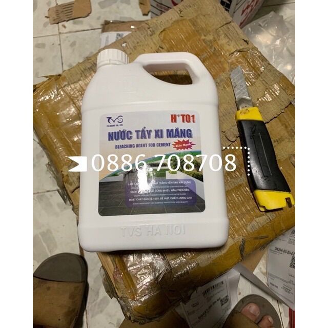 Chất tẩy xi măng ht01 1.8l