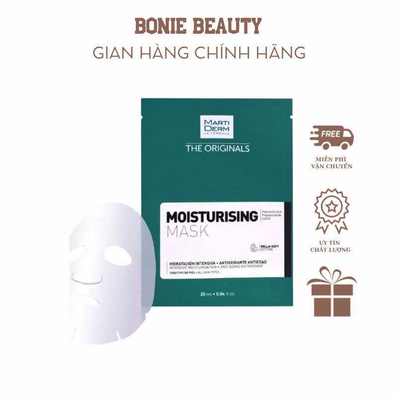 Mặt Nạ Siêu Dưỡng Ẩm M.arti..Derm The Originals M.oisturising Mask - Full hộp 10 miếng