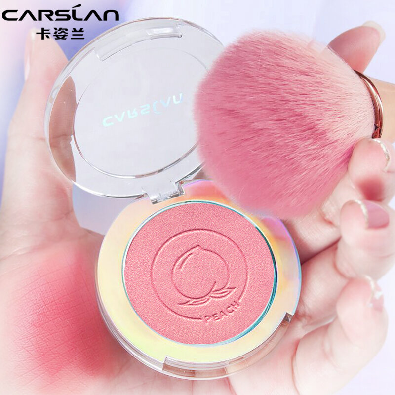 Phấn má hồng carslan, phấn má hồng có độ bóng cao, làm sáng lâu dài, màu đào, hồng đậm. hàng chính hãng mới
