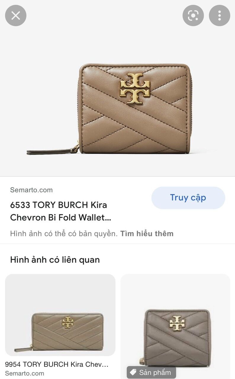 Ví Tory Burch full box mini